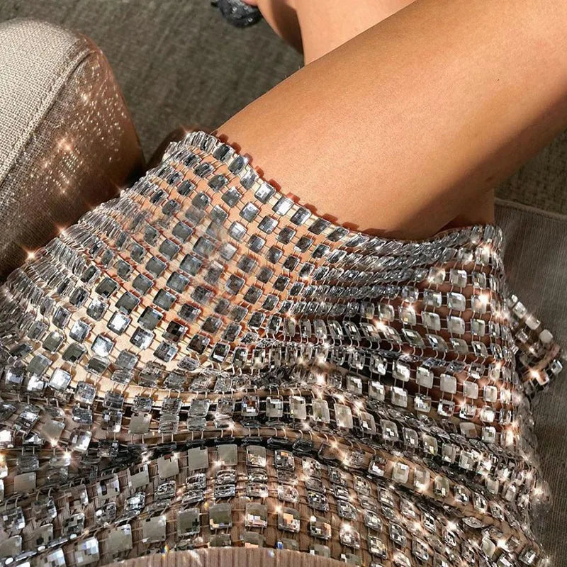 Argent Radiance Skirt