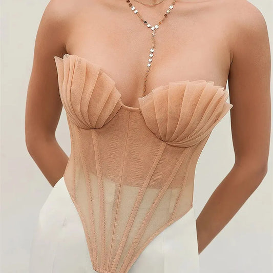 Veiled Obedience Bustier