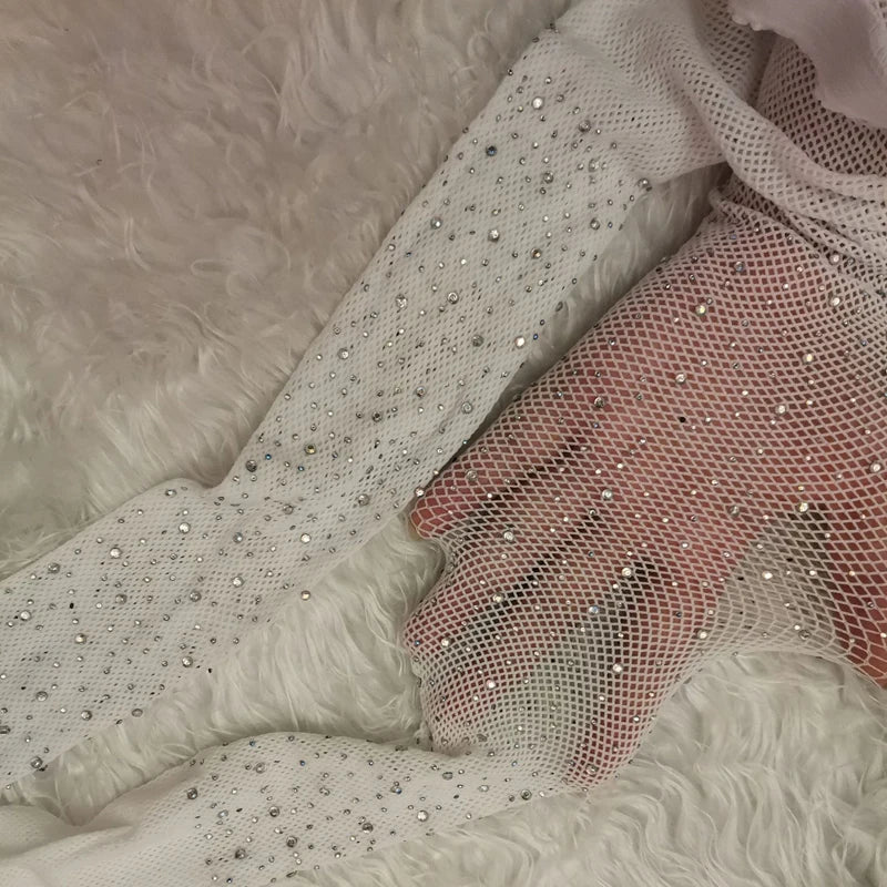 Celestial Stardust Fishnet Tights