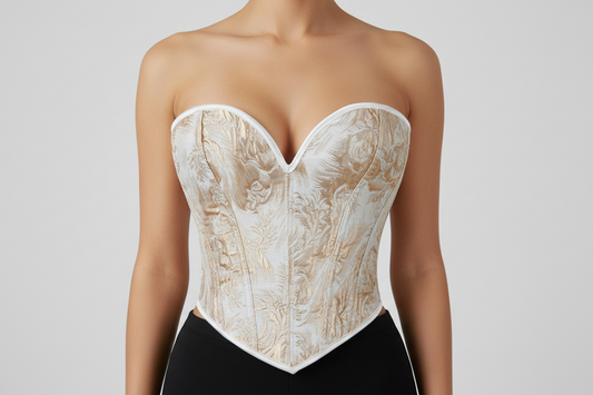 Solenne Silk Corset