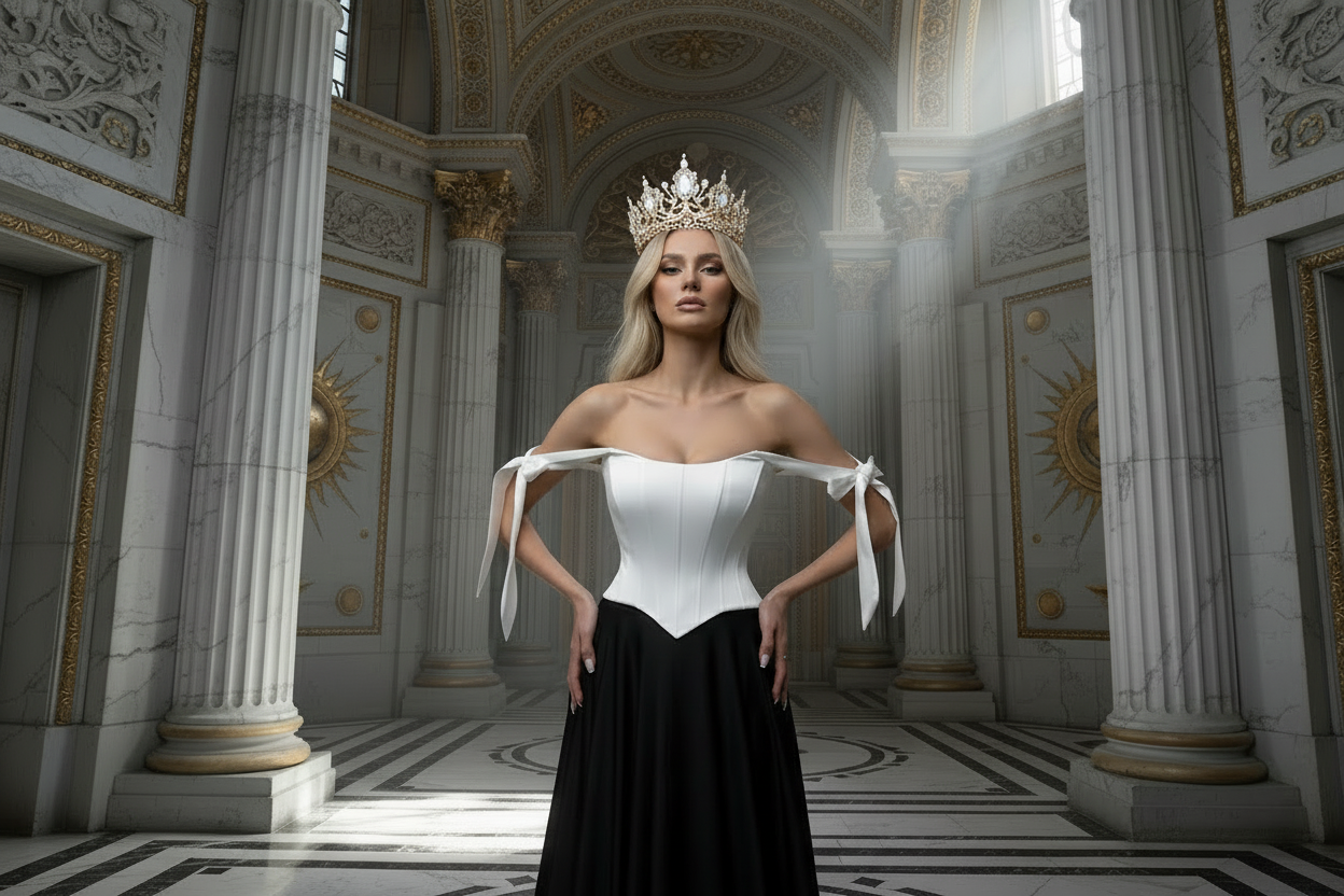 Ivory Decree Corset