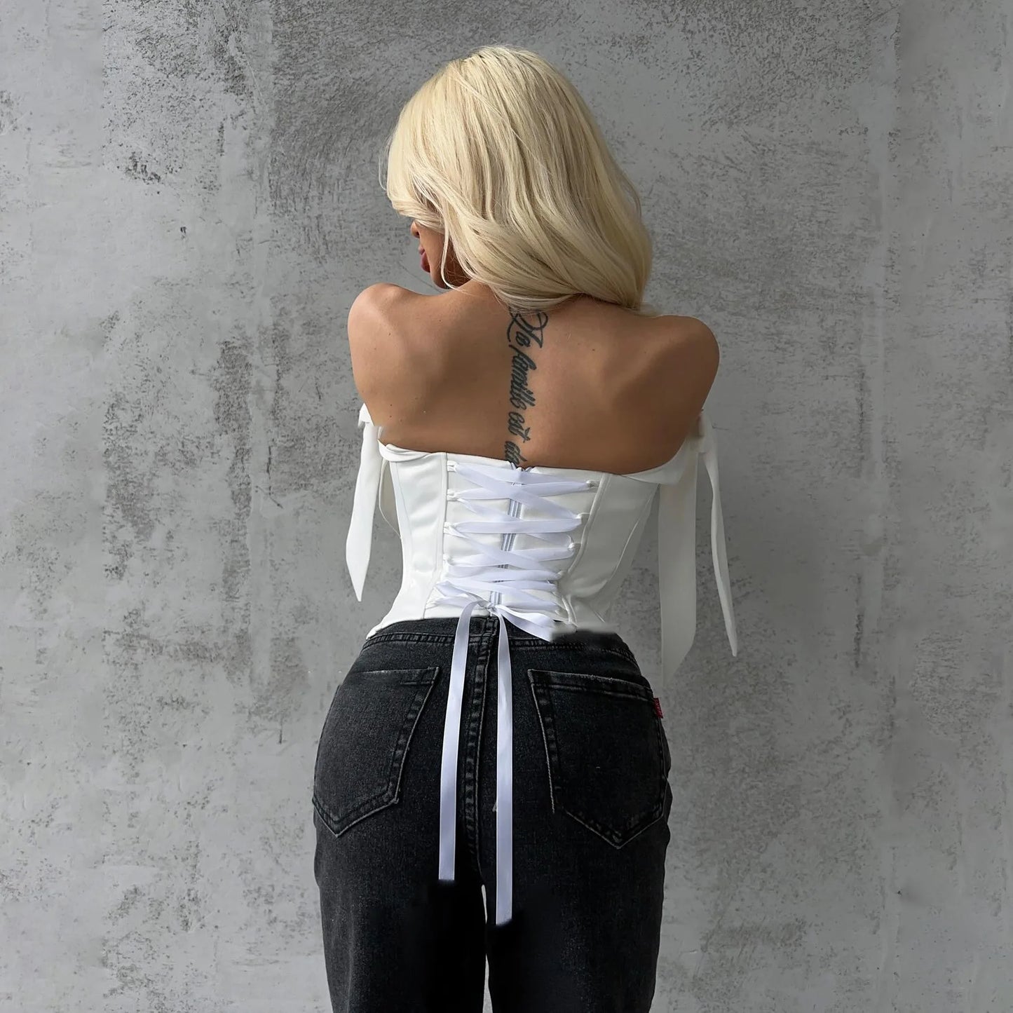 Ivory Decree Corset