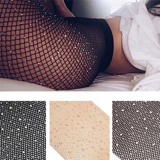 Celestial Stardust Fishnet Tights